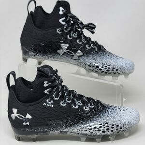 Under Armour Spotlight Clone MC Black 3026343-001 Women's Sz 9 Football Cleats